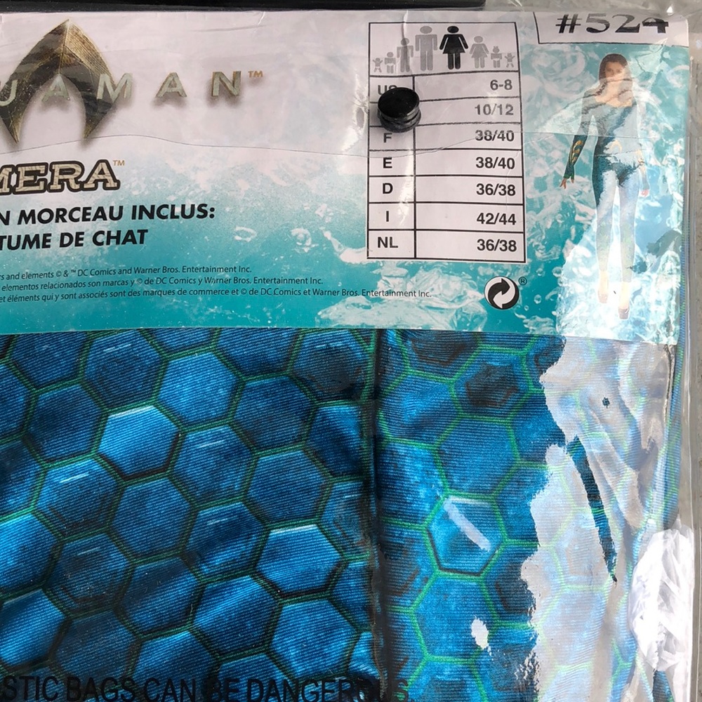 Aquaman: Mera Adult Costume! New! - Picture 4 of 6